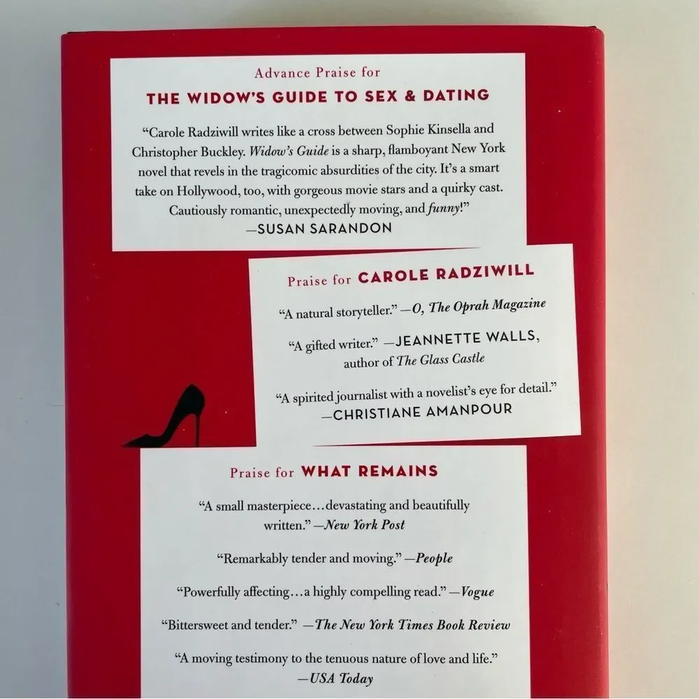 BOOK, The Widow’s Guide to Sex & Dating, a novel, 302 pages, Fiction, NOS - Picture 16 of 16